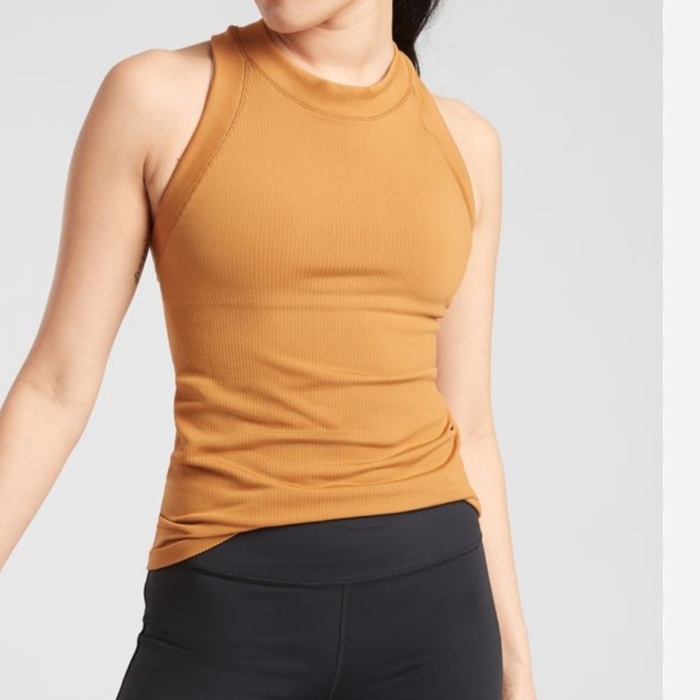 Athleta Renew Racer Back Ribbed Tank